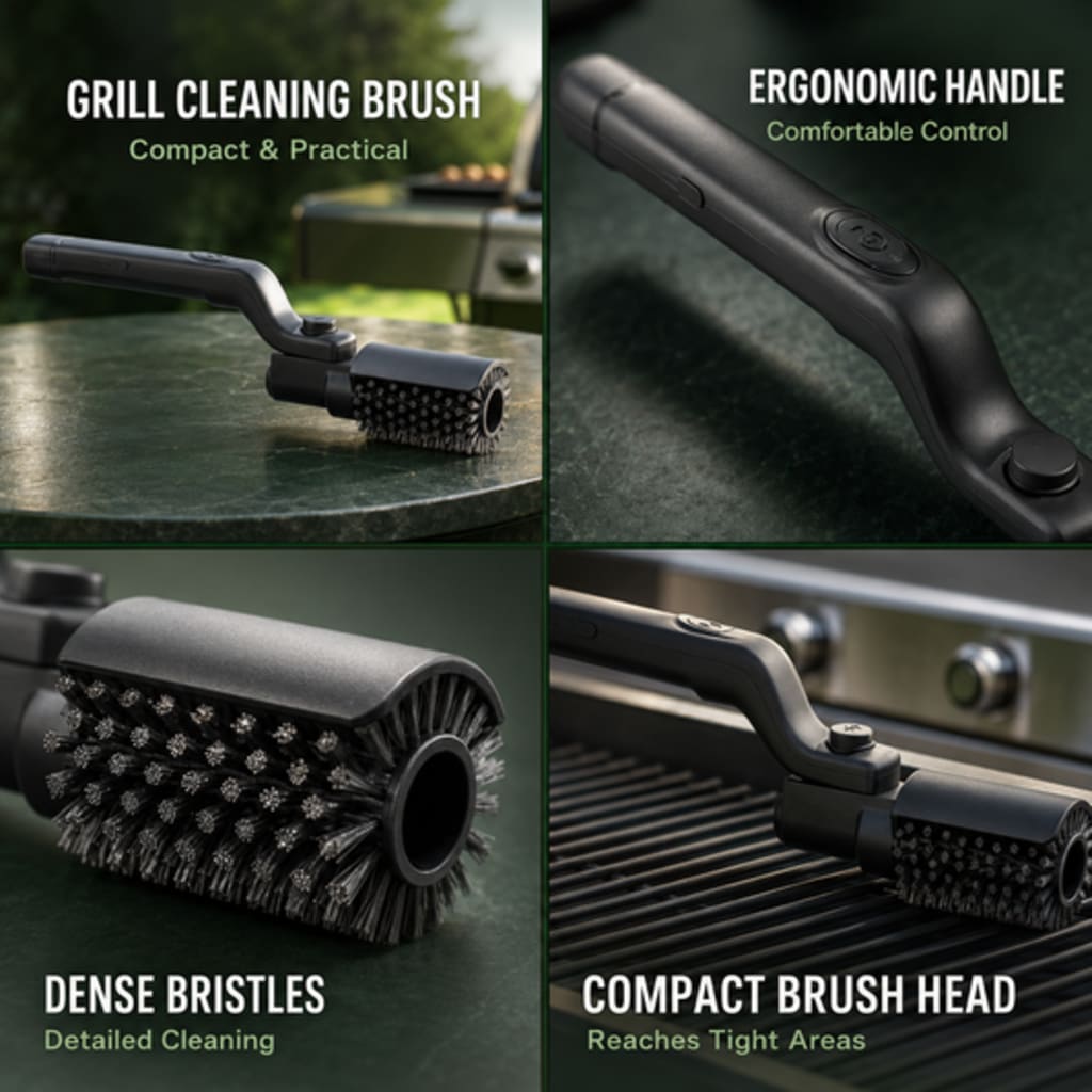 3-Speed Electric Grill Brush